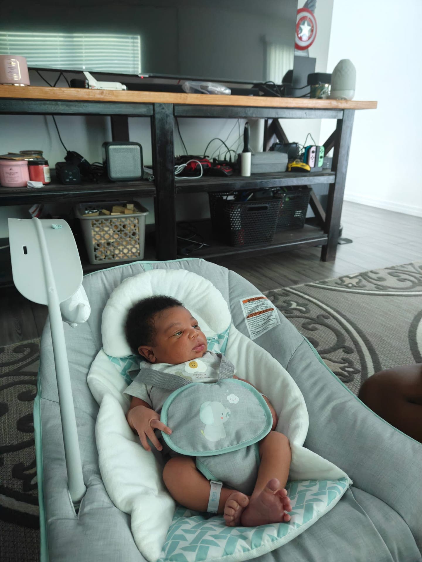 Welcome to the world, Kalen! 🎉 Congrats to commissioner Rosemond and family.